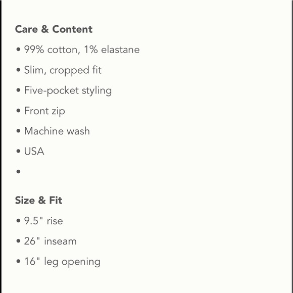 AG Jodi high rise crop flare sz 32 Anthropologie - Picture 3 of 9